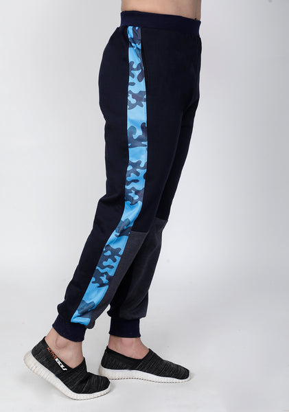 Navy & Cobalt Thermal Joggers