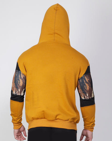 Mustard & Black Thermal Jacket