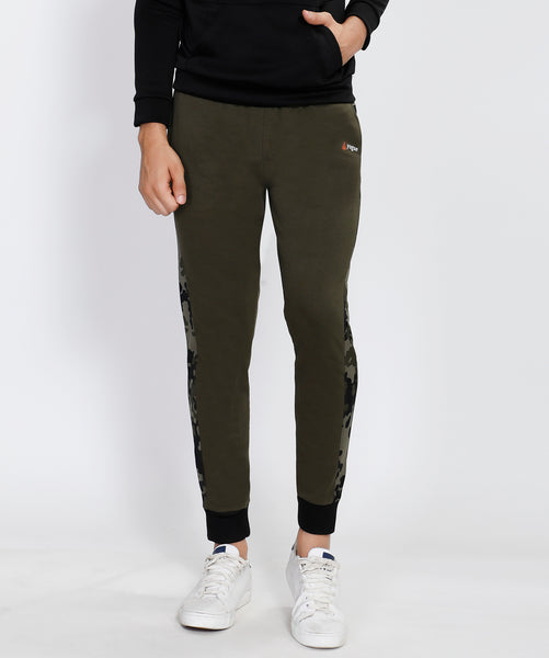 Millitary Green Camo French Terry Joggers