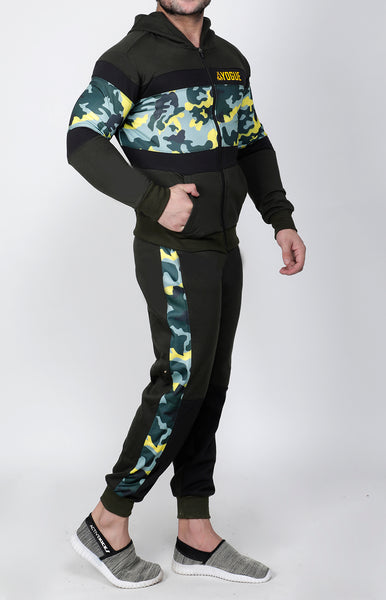 Olive Marine Thermal Tracksuit