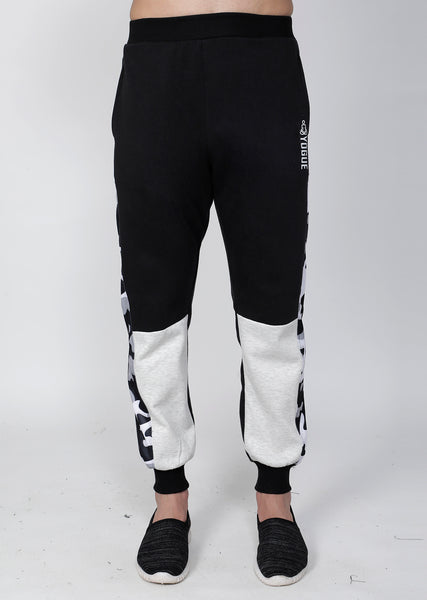 Black & White Thermal Joggers