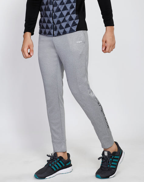 Silver Grey Slim Fit Trackpants