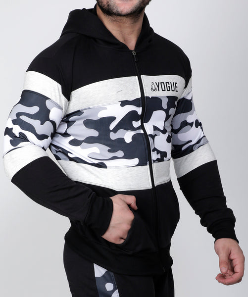 Black & White Thermal Jacket