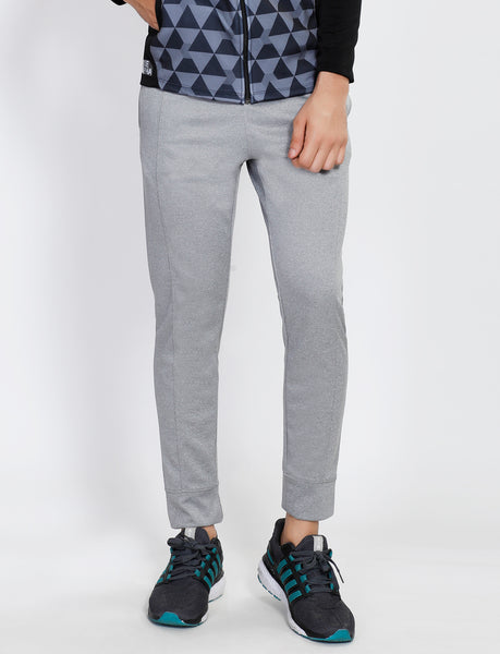 Silver Grey Slim Fit Trackpants