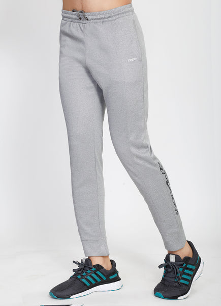 Silver Grey Slim Fit Trackpants