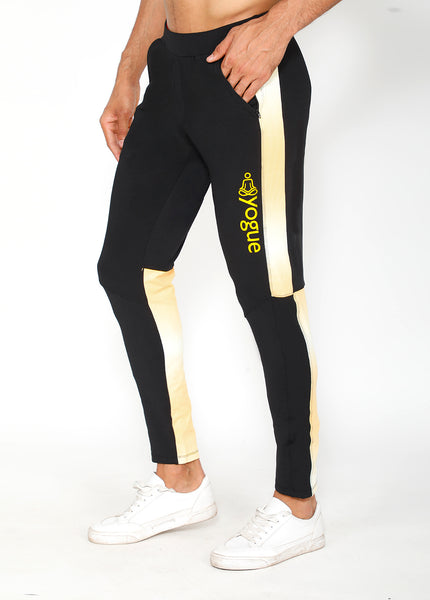 Valencia yellow Slim-Fit Trackpants