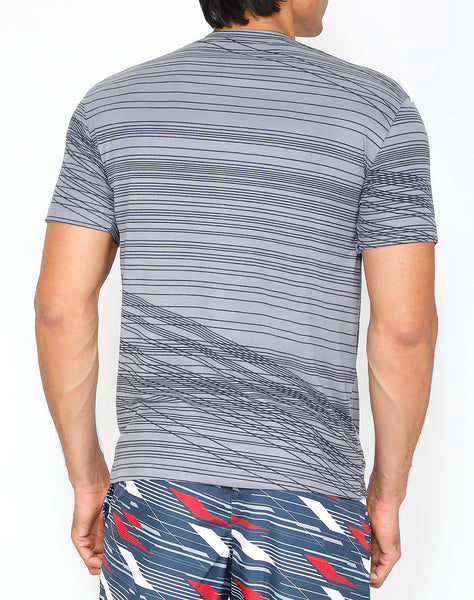 Grey Interweave Roundneck T-Shirt