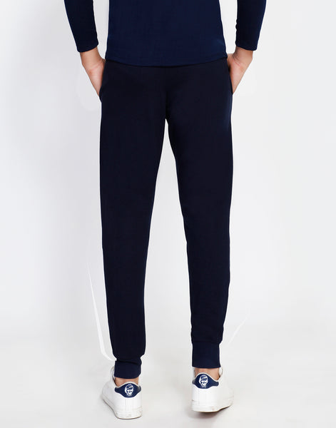 Solid Navy French Terry Joggers