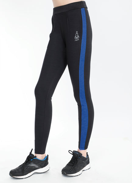 Black Blue Slim Fit Joggers