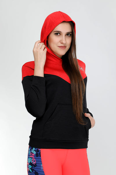 Black Red Hoodie