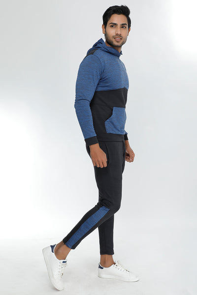 Blue Black Hoodie