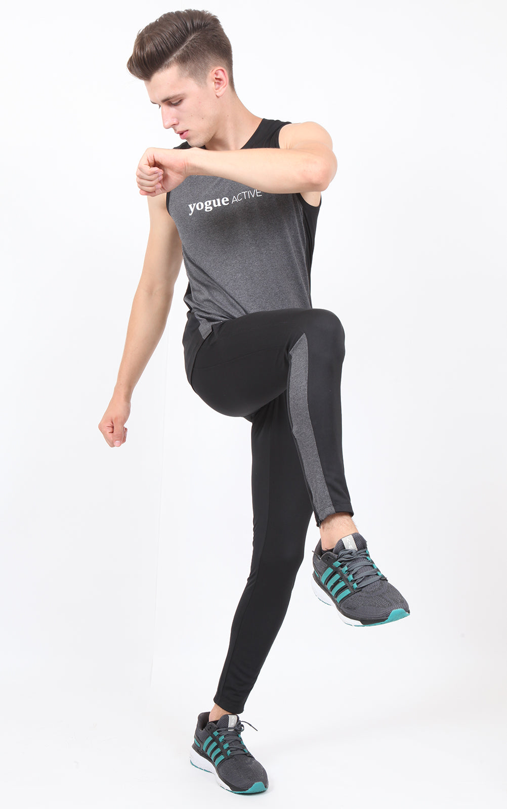 Black activewear tights shop