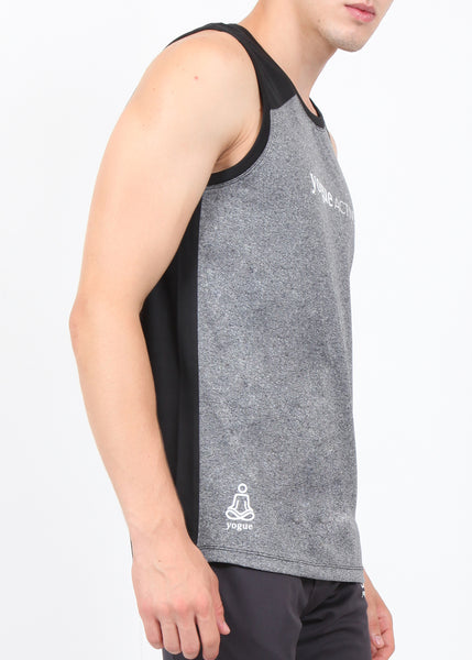 Silver Black Sleeveless