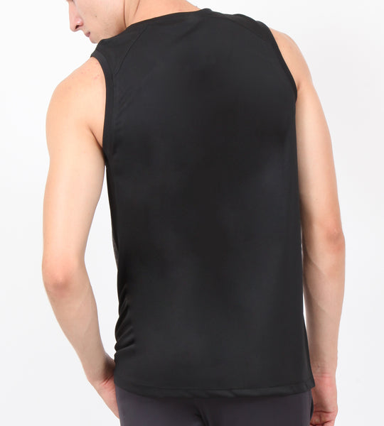 Silver Black Sleeveless