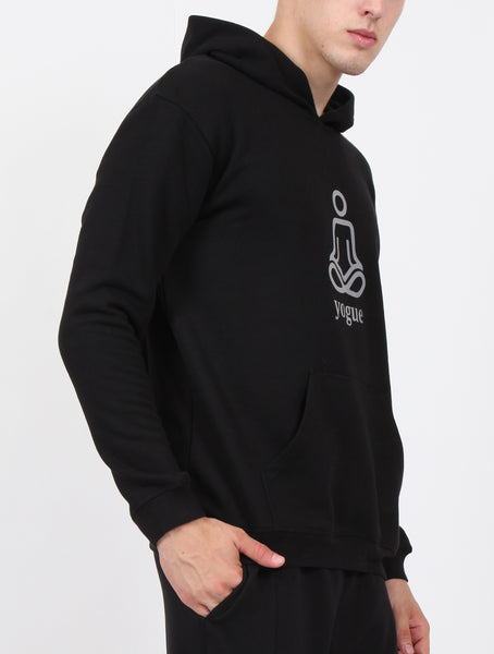 Black French Terry Hoodie