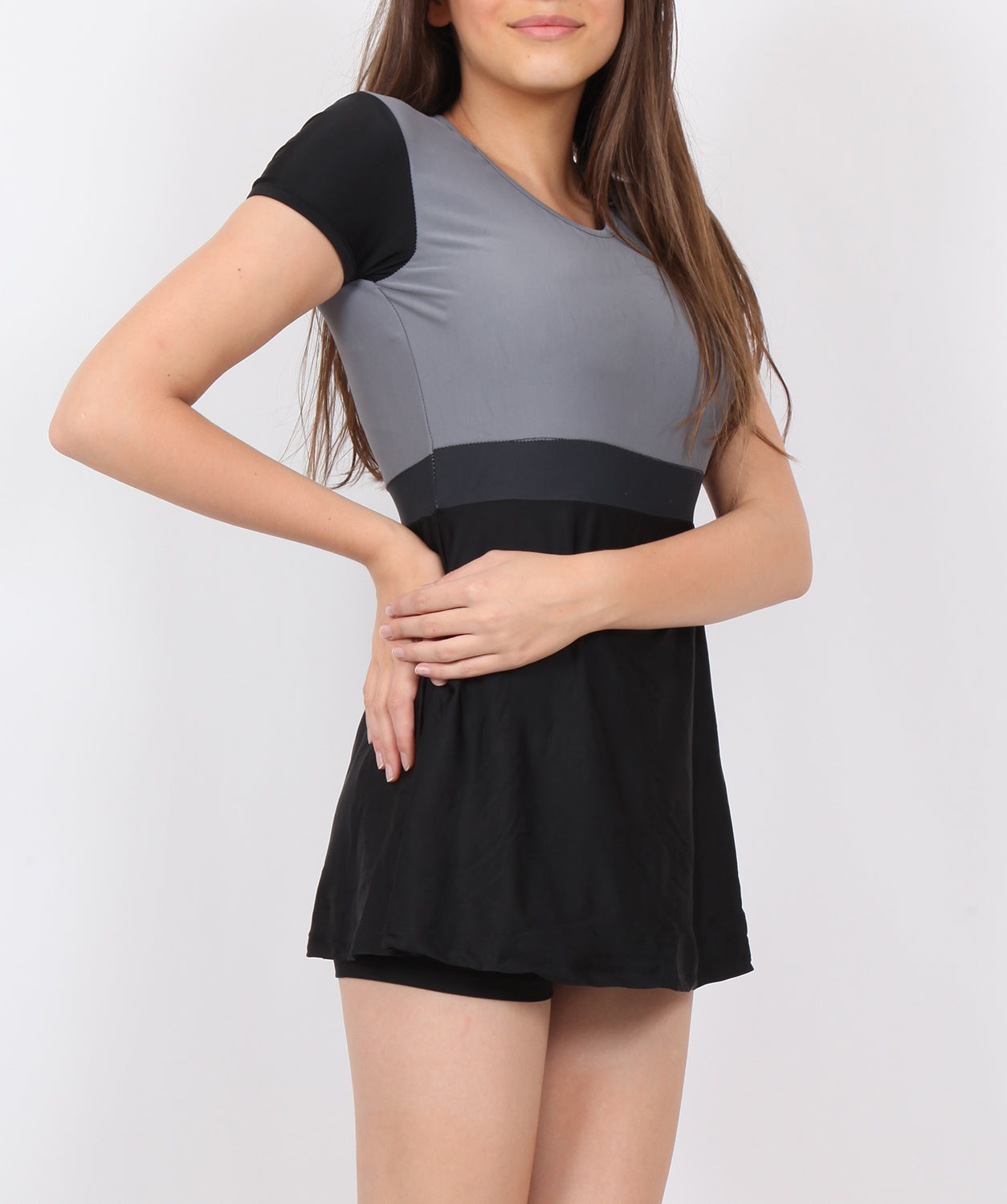 Swimsuit with sales shorts attached
