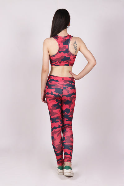 Shop The Look - Top + Leggings - Scarlet Camo