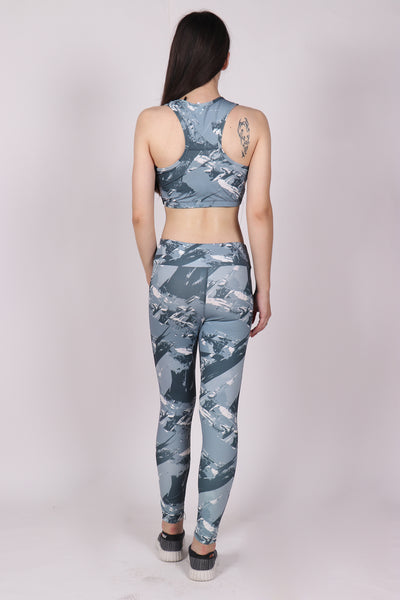 Shop The Look - Top + Leggings - Windy Grey