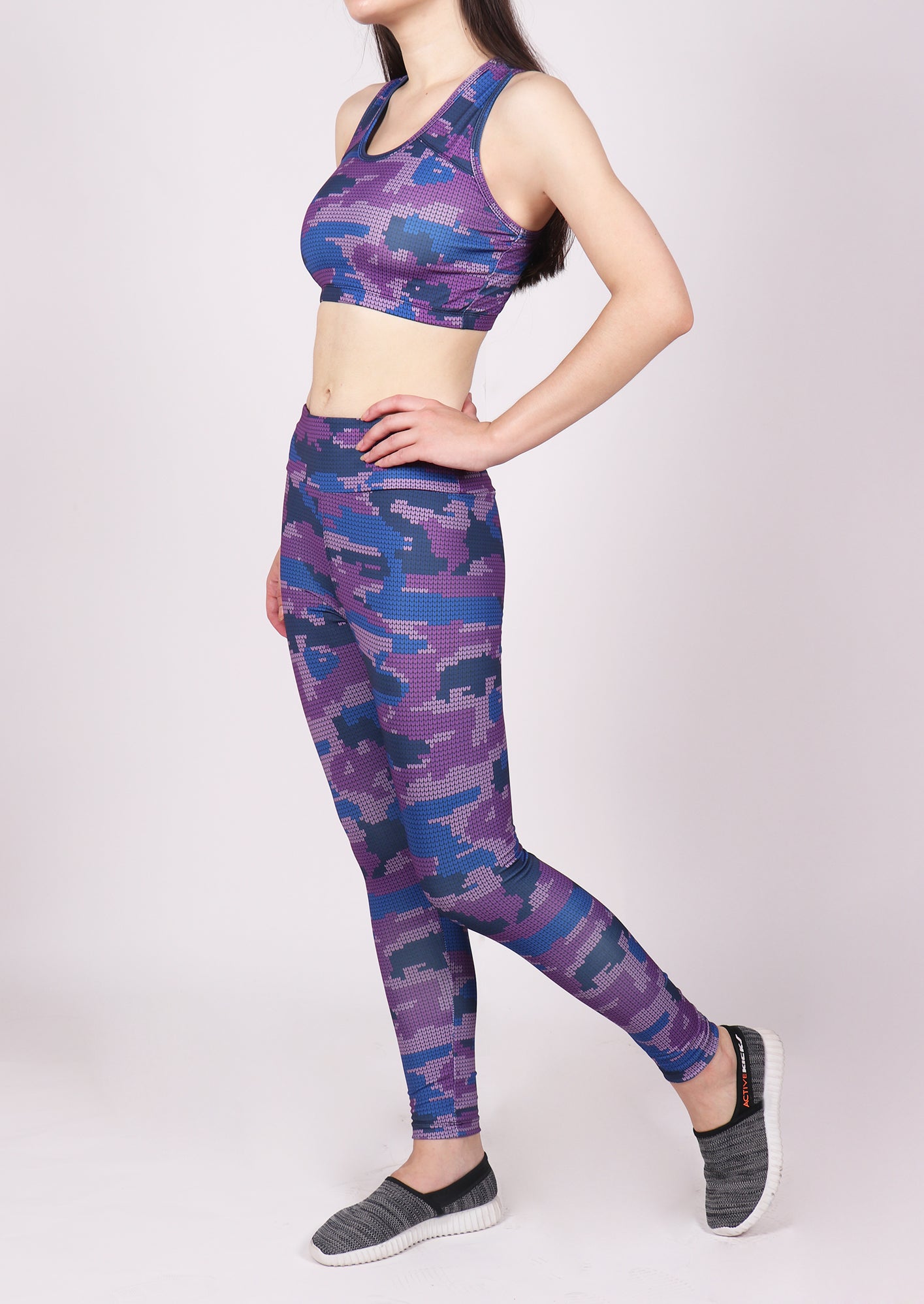 Magenta camo sweater hotsell