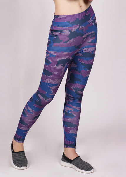 Magenta Camo Leggings