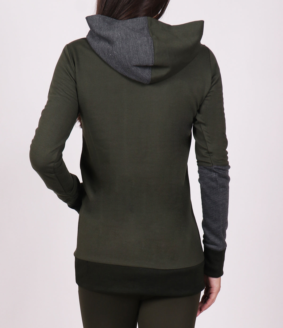 Olive hoodie womens best sale