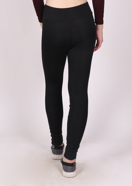 Purple Abstract Black Tights